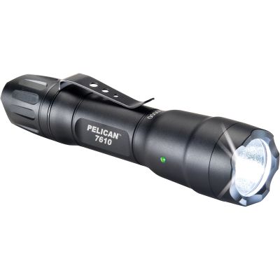 Pelican 7610 Tactical Light,1AA-2CR123, Black
