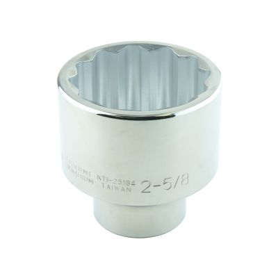 2-5/8 in. x 1 in. Drive 12-Point Chrome Socket (EA)