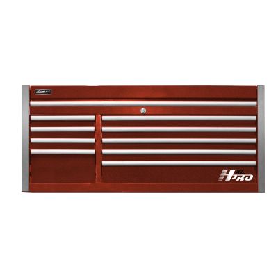 60 in. HXL 9-Drawer Top Chest - Red