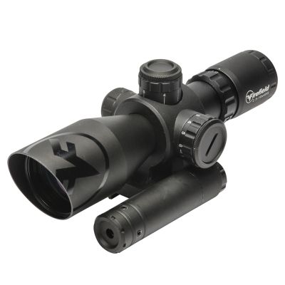 Firefield Barrage 2.5-10x40 Riflescope with Green Laser