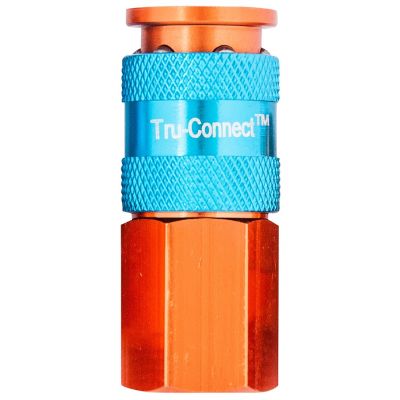 1/4" Coupler Female Orange
