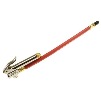 Inflator Gauge with Heavy Duty 12" Hose