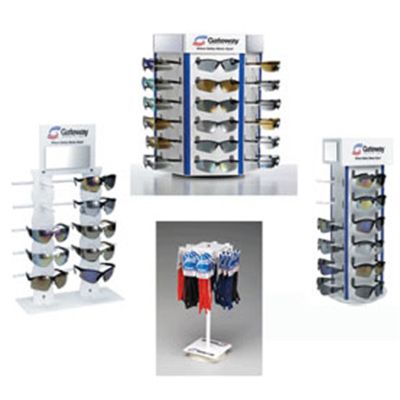 10-Piece Safety Glass Eyewear display