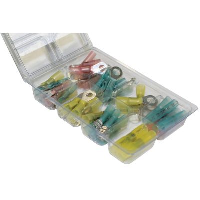60 Piece Heat Shrink Solder Seal Terminal Kit