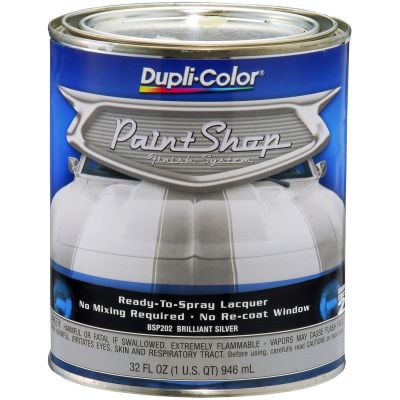 Paint Shop Finish System Brilliant Silver 32 oz. Quart