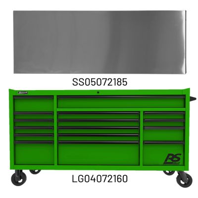 72 in. RS PRO 16-Drawer Roller Cabinet with 24 in. Depth