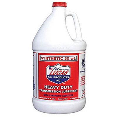 Synthetic Transmission Lubrication 50WT, Case of 4, Gallon Size Bottles