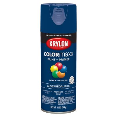 Gloss Regal Blue; 12 oz. Aerosol