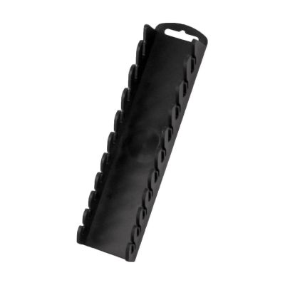 10pc Stubby Wrench Rack Black