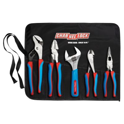 CHANNELLOCK 5-Piece Code Blue E-Series Plier Set