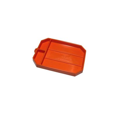 Grypmat Flexible Non-slip Tool Tray, Medium, Bright Orange