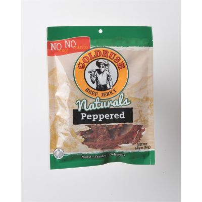 Goldrush Natural Peppered Beef Jerky 12-ct Cases