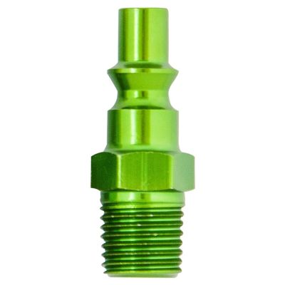 1/4" Green Male Plug