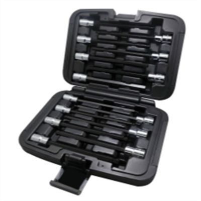 VIMHXLM100 image(0) - VIM Tools 14-Piece Extra Long Metric Hex and Ball Hex Driver Set