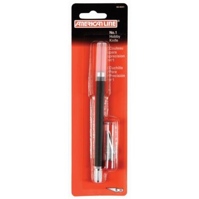 #1 Hobby Knife with 5 Blades