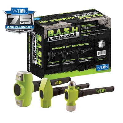 Wilton B.A.S.H 3-Piece Mechanics Hammer Kit