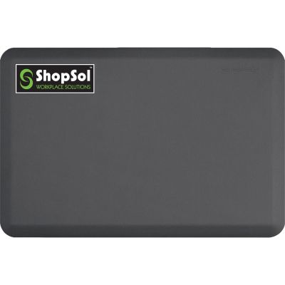 LDS Anti-Fatigue Mat Supreme Dual 3 ft. x 2 ft., Gray, 32SSGR