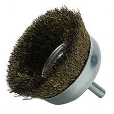 Fine Brass Wire Cup Brush 3"