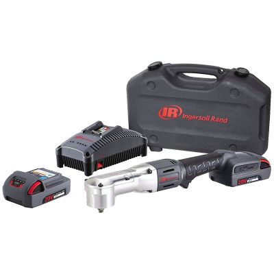 3/8 in. 20V Right Angle Impact with (2) 2.5 Ah Batteries Kit