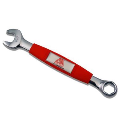 Drain Plug Wrench, 5/8" Hex Box End and Open End, Ergonomic Design, with Rubber Grip