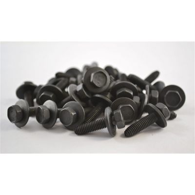 Loose Washer Black Phosphate Finish Metric Type CA Body Bolt 6  1.00 X 25mm (25/Bag)