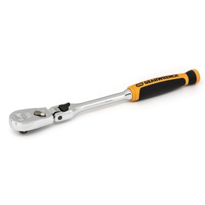 1/4" Drive 90T Cushion Grip Locking Flex Head Ratchet