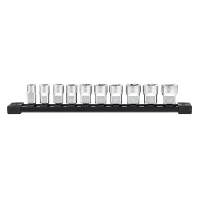 MLW48-22-9503 image(0) - 10pc 3/8 in. Metric Sockets with FOUR FLAT™ Sides