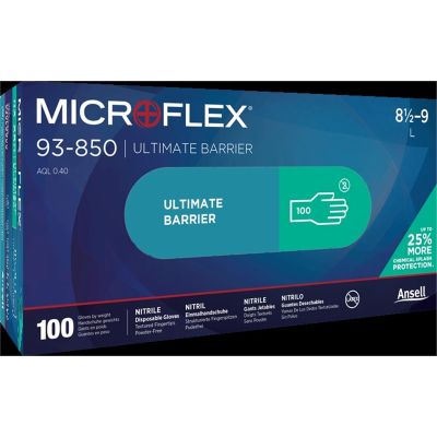 GLOVE 93-850 DISP NITRILE L
