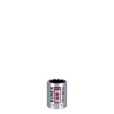 Sunex Tools 5/8 in. Chrome Socket 12-Point