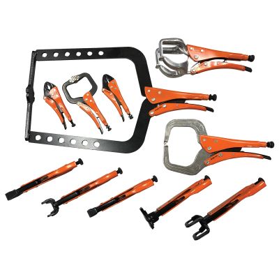 11 Piece Locking Plier Set for Aluminum