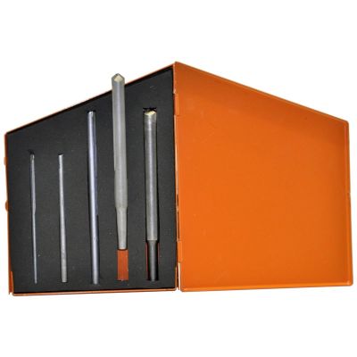 KNK5KK9 image(0) - KnKut 5 Piece Carbide Tipped Hard Steel Drill Bit Set