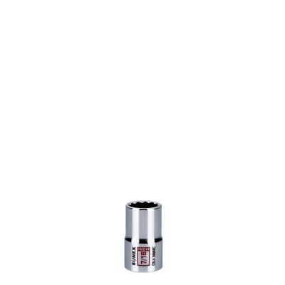 Sunex Tools 7/16 in. Chrome Socket 12-Point