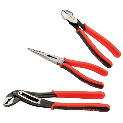3 Pc. Univ. Pliers Set