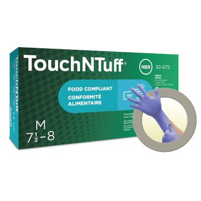 Glove TouchNTuff 92-675 Nitrile Sz XL