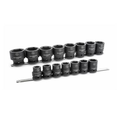 Socket Set IMP 15 Piece 3/4 Drive 6 Point SAE