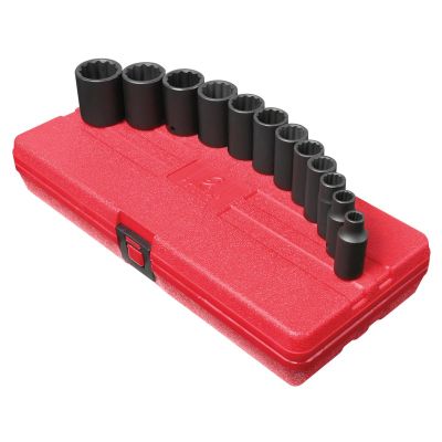 SUN3337 image(0) - 12-Piece 3/8 in. Drive 12-Point Fract