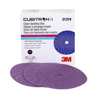 MMM31374 image(0) - Cubitron II Hookit Clean Sanding Disc 6" 180 grit