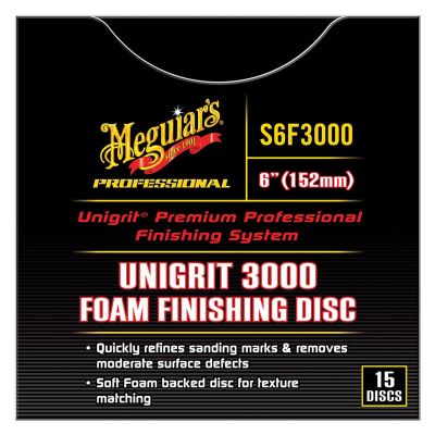 MEGS6F3000 image(0) - Unigrit 6" P3000 Foam Finishing Disc