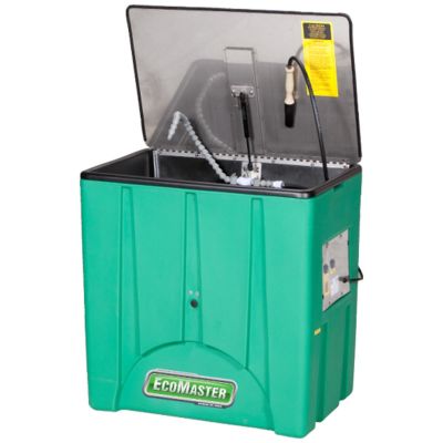 FNTEM6000 image(0) - 45 Gal Heated Parts Washer with Stainless Lid