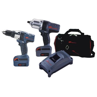 IRTIQV20-204 image(0) - IQv20 2-Piece Cordless Combo Kit - Impact/Drill