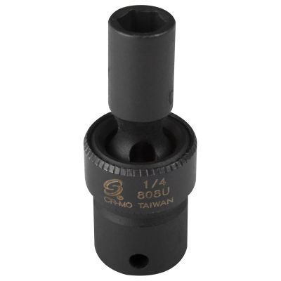 SUN808U image(0) - SOC 1/4 1/4D IMP UNIV 6PT BLK