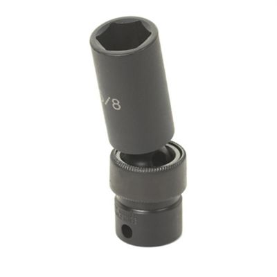 GRE1016UD image(0) - SOC 1/2 3/8D IMP UNIV 6PT DP BLK