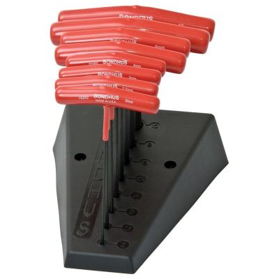 BND15289 image(0) - 8pc Set T-Hnds 6" 2-10M w/Stan