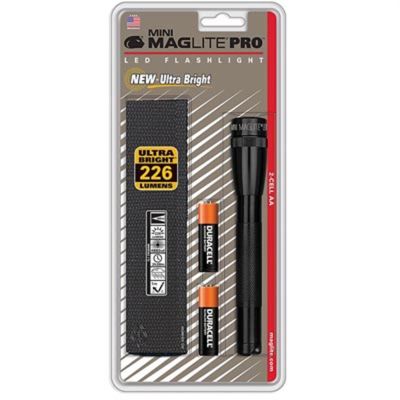 MAGSP2P01H image(0) - Mini Mag Pro LED Flashlight Bk