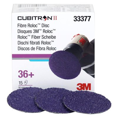 MMM33377 image(0) - CUBITRON II FIBRE ROLOC DISC 2" 36+ 15/BX, 6BX/CS