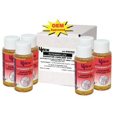 UVUB483806 image(0) - COOLANT DYE FOR EXT LIFE ANTIFREEZE 6/1-OZ
