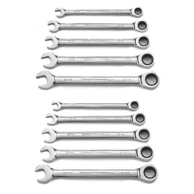 KDT9418 image(0) - SET 10PC COMB SAE/METRIC