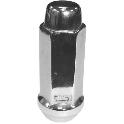 TMRTI169 image(0) - XX Long Bulge Style Acorn Chrome Wheel Lug Nut