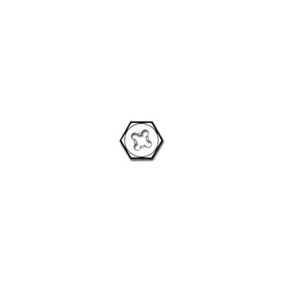1 in. Metric Hexagon Die  10mm - 1.00