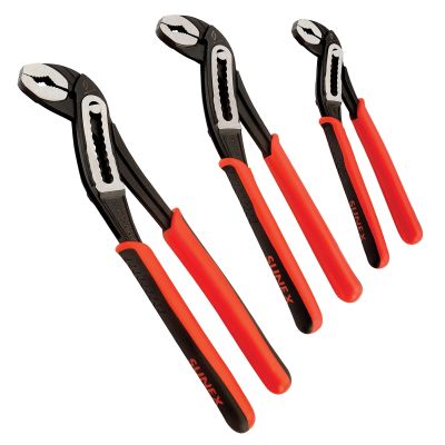 3 Pc. Slip Joint Water Pump Pliers Set